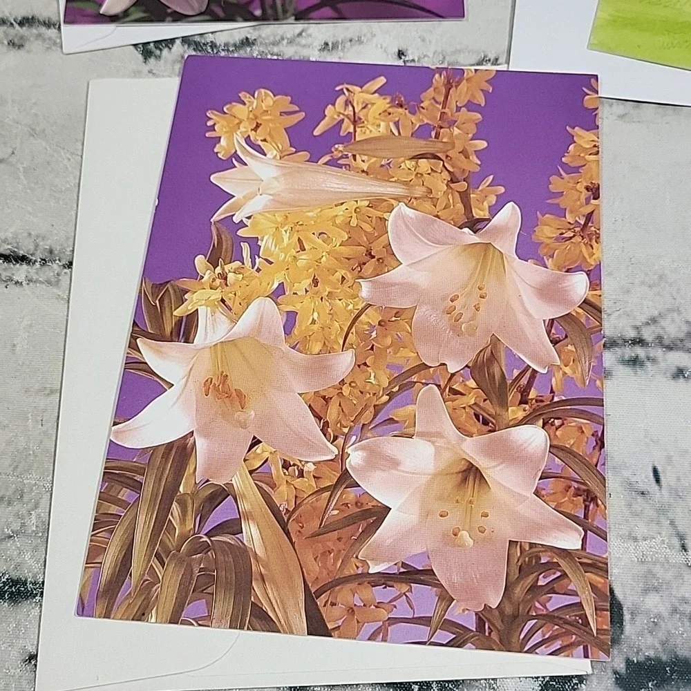 Assorted Greeting Cards Easter Birthday‎ Christian Lot Of 7 With Envelopes